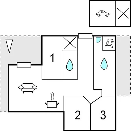 Casa vacanze Splendida Casa A Henne Con Sauna *